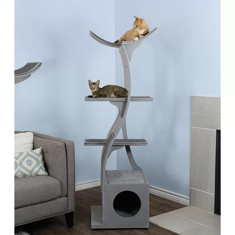 69" Lotus Cat Tree
