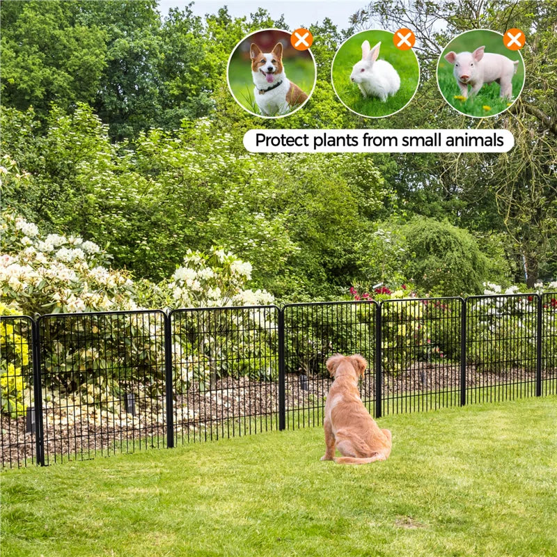 Multi-Sized Metal Dog Exercise Pen Panels with 2 Doors