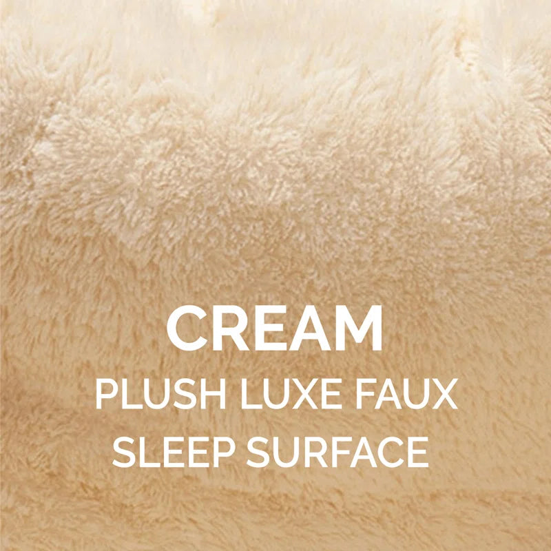 Luxury Faux Fur Warming Hi Lo Cuddler Pet Bed