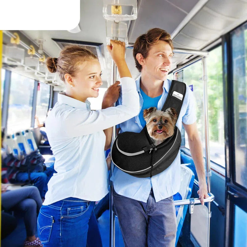 Katziela Angret Expandable Sling Pet Carrier for Small Dog, Cat and Puppy