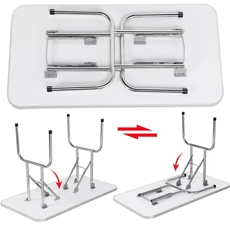 69.7'' H X 46.5'' W X 24'' D Adjustable and Foldable Dog Folding Grooming Table