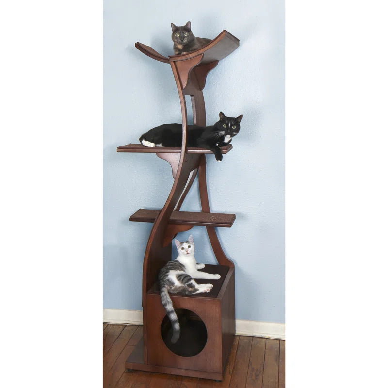 69" Lotus Cat Tree