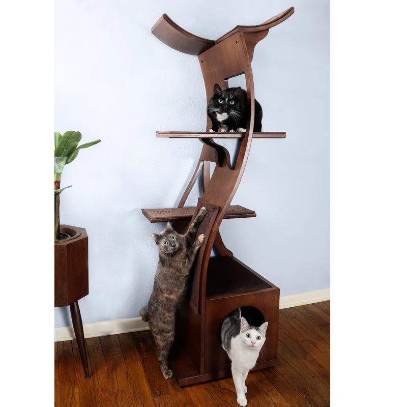 69" Lotus Cat Tree