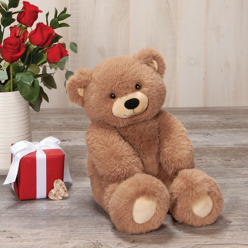 Cuddly Soft - Brown Bear Stuffed Animal, Oh so Soft, 18 Inch