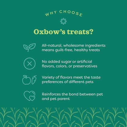 Organic Rewards Barley and Hay Biscuit Treats for Rabbits, Guinea Pigs, Chinchillas, and Small Pets