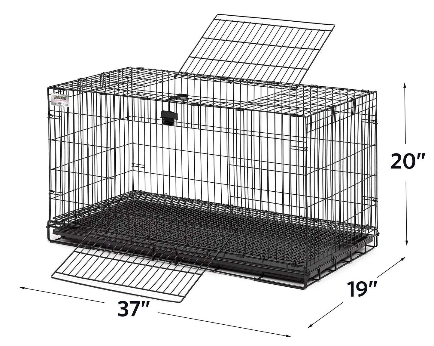 Midwest Homes for Pets Wabbitat Folding Rabbit Cage