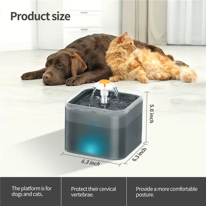 Smart Automatic Dog Cat Feeder 3.5 Liters Dry Food Dispenser plus 2L Water Feeder Suitable for Small and Medium Pet Smart Feeder